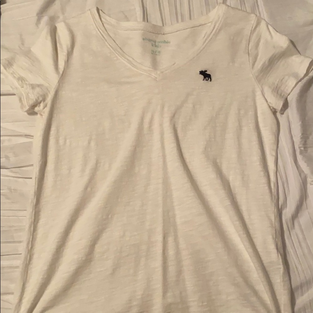 white V neck